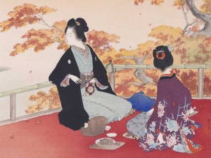 明治時代の紅葉狩イメージ